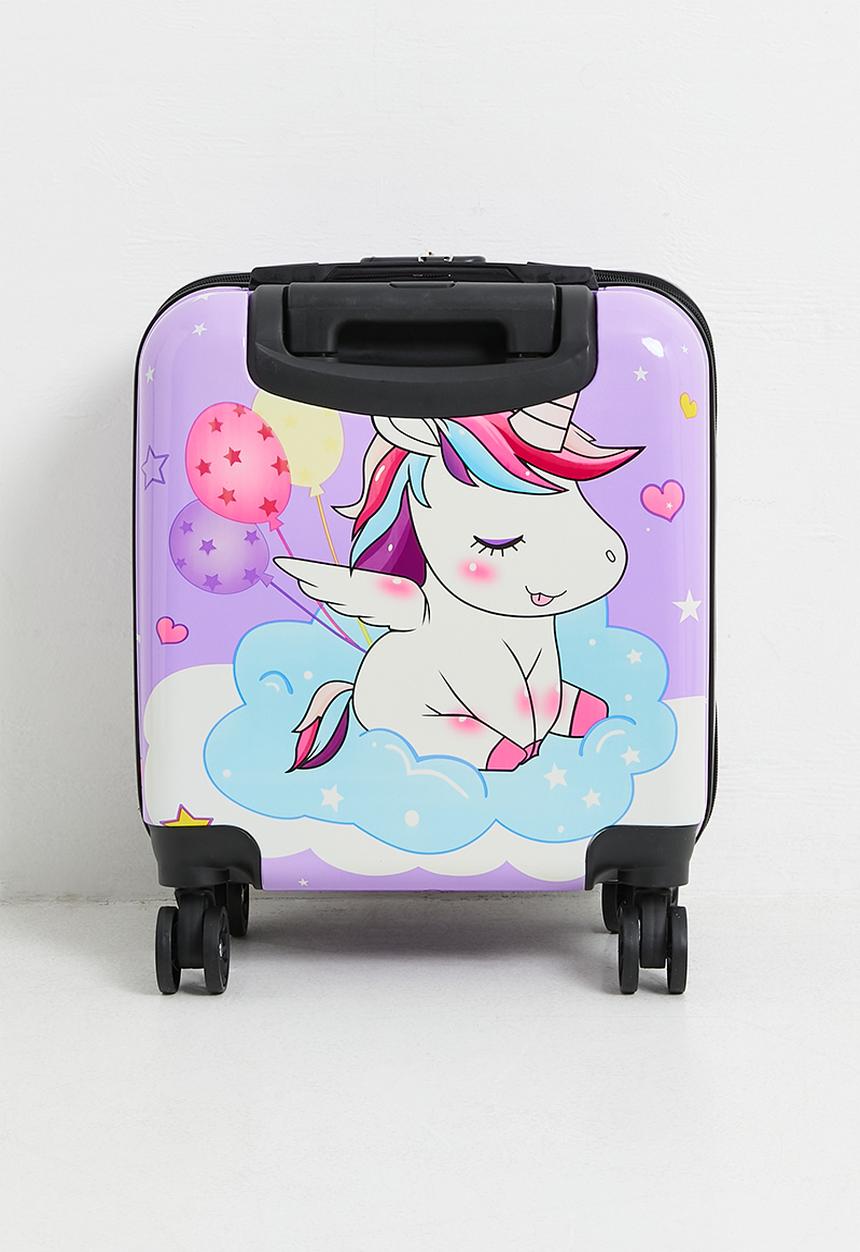 Pop Candy - Unicorn trolley bag - lilac/multi