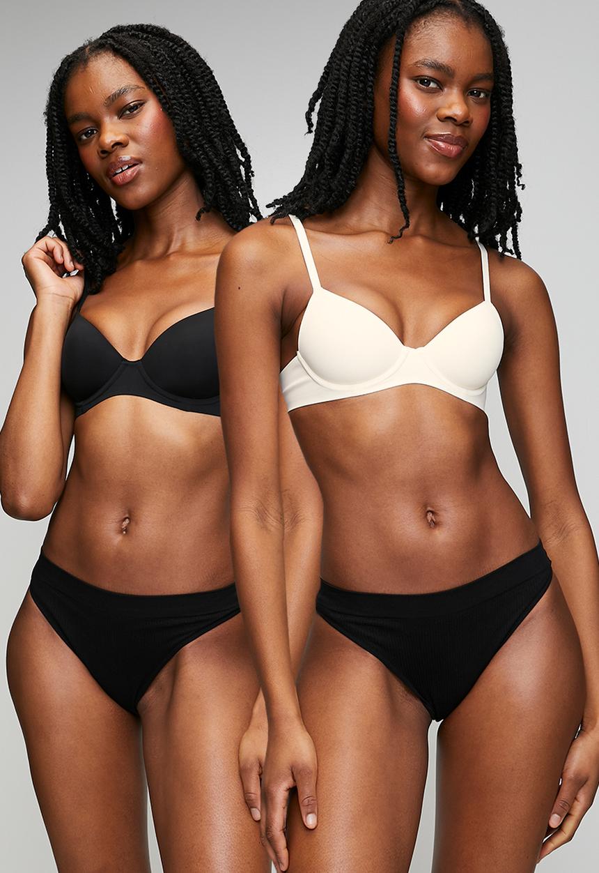 Body bestee bra 2pk - black/white