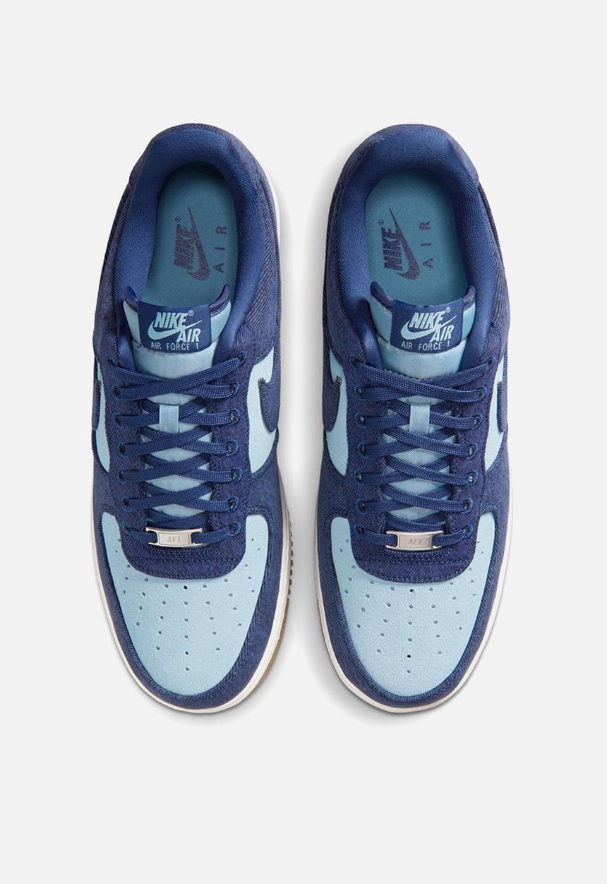 Nike Air Force 1 デニム ネイビー Nike Air Force 1 '07 LV8 Denim - NAVY/NAVY-WORN BLUE-SUMMIT WHITE