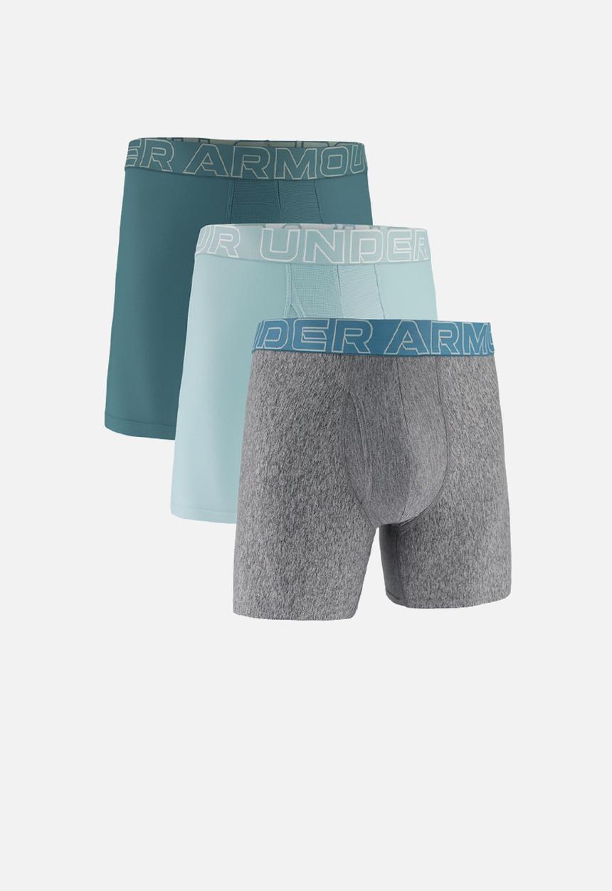 Under Armour - UA Perf Tech 6in - Enamel Blue / Boundless Blue / Castlerock Heather