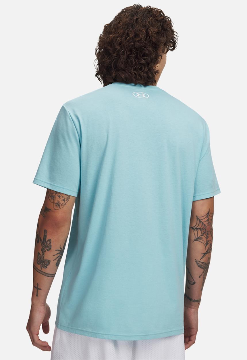 Under Armour - UA  Sportstyle LC SS Tee - Blue Haze /  / White