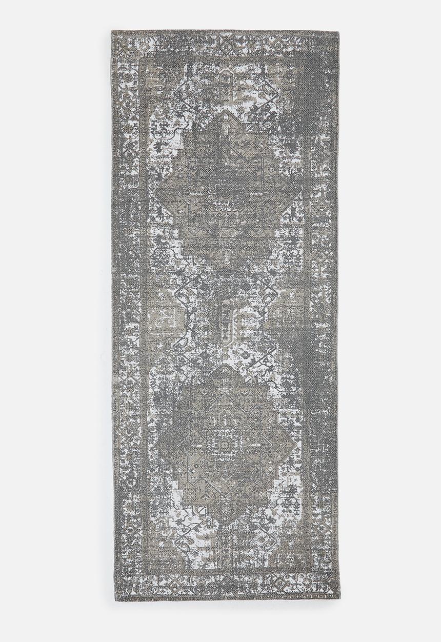 Sixth Floor - Sophia Printed Runner  Grey