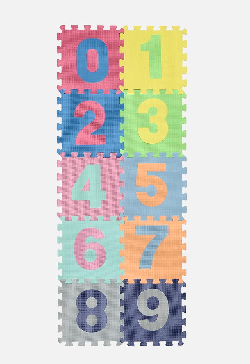Pop Candy - Number puzzle mat - multicolour
