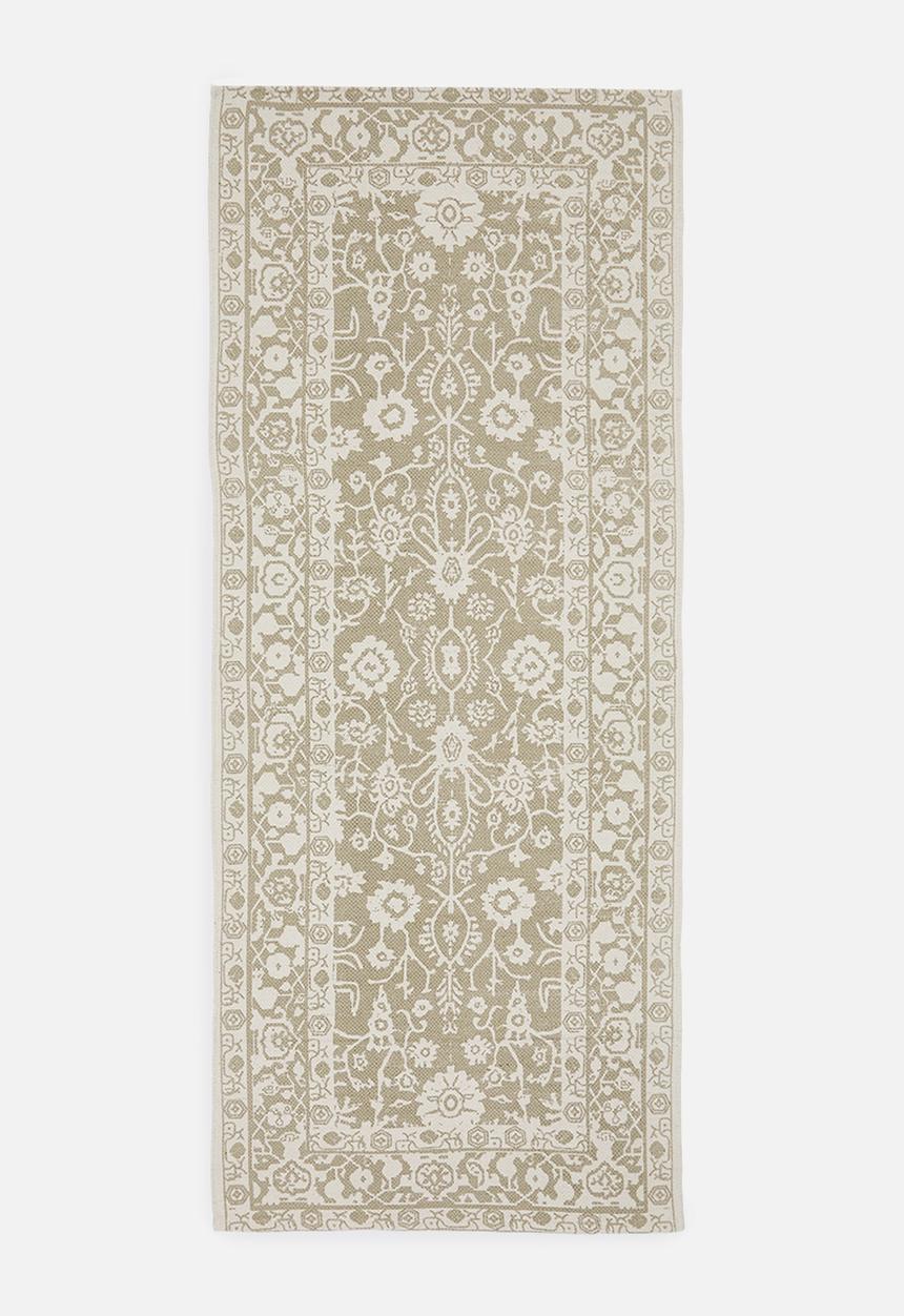 Sixth Floor - Sienna Cotton Antique Runner Natural
