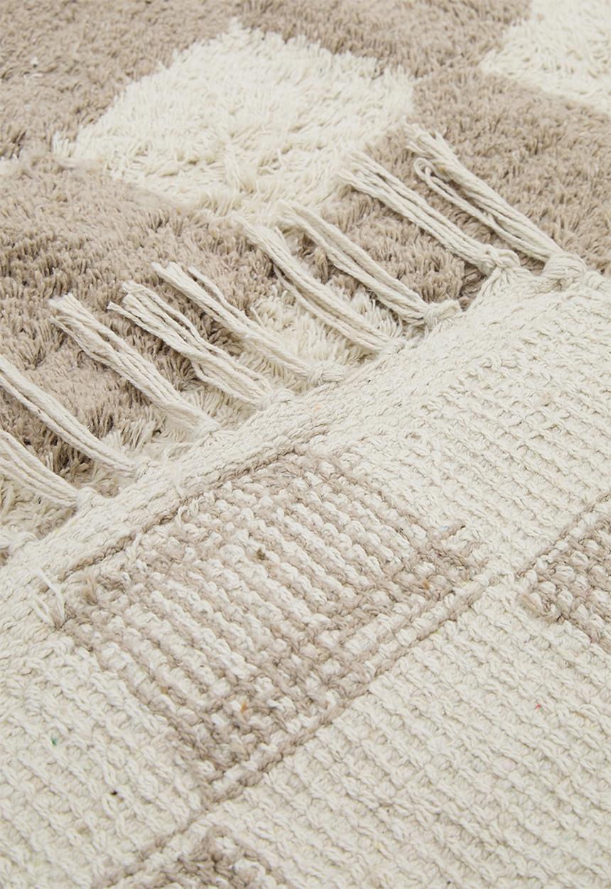 Sixth Floor - Nido Tufted Check Rug Natural