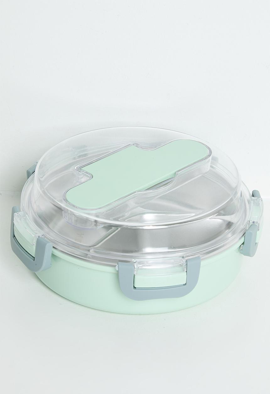 Pop Candy - Quad latch lunch box - pastel green