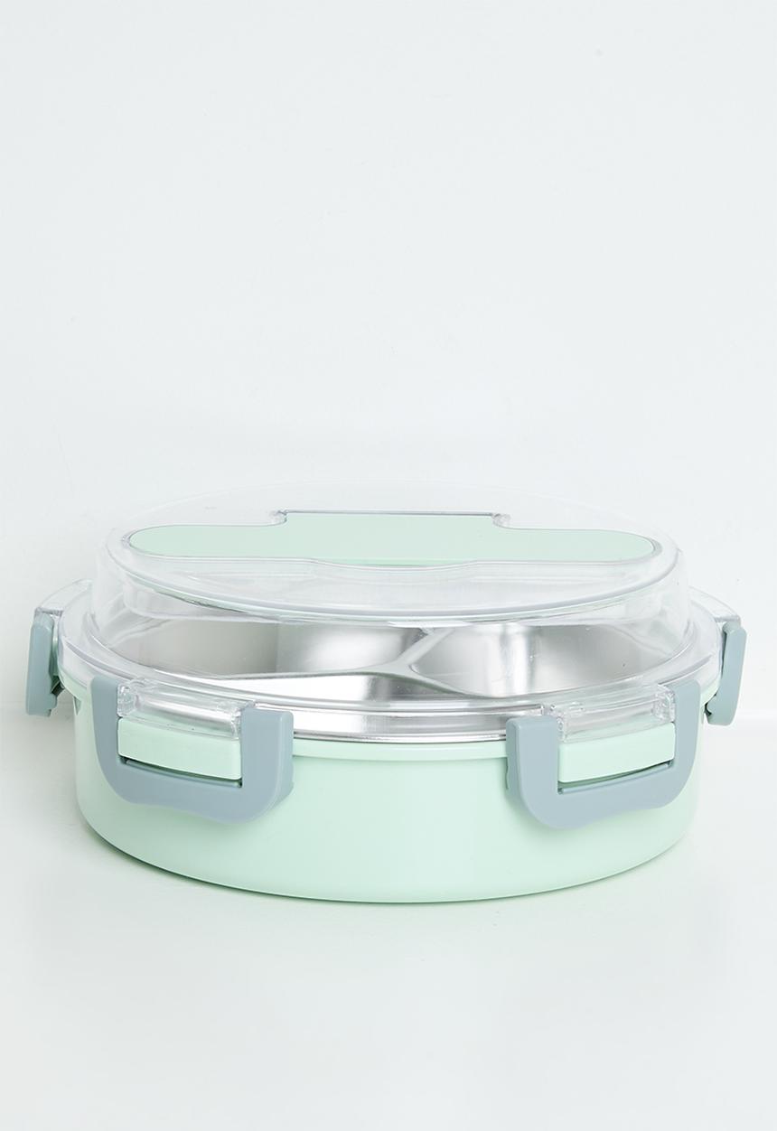 Pop Candy - Quad latch lunch box - pastel green