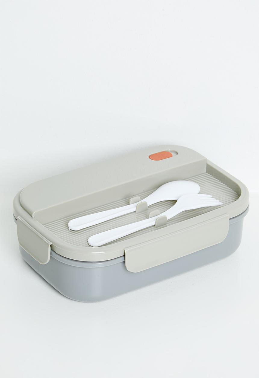 Pop Candy - Rectangular lunchbox - grey 