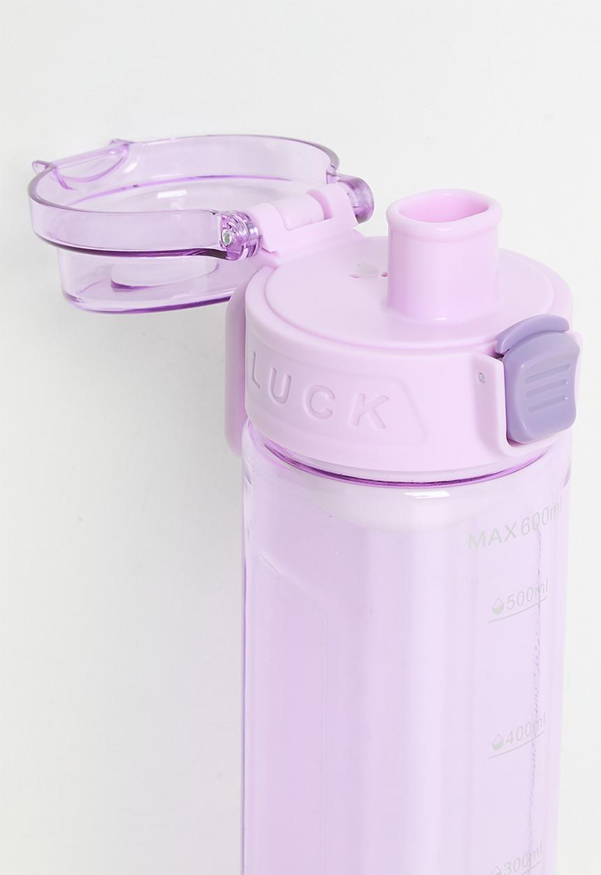 Pop Candy - Clear water bottle - purple