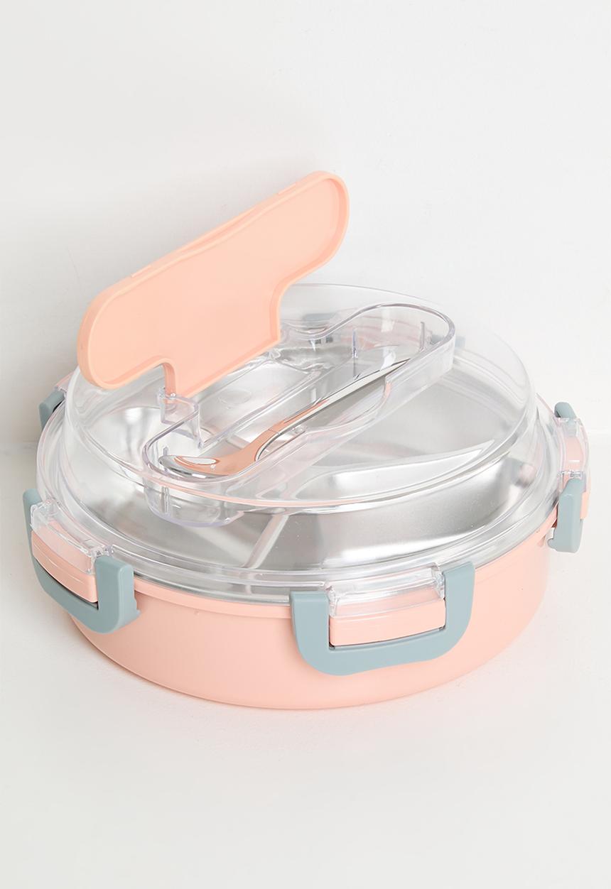 Pop Candy - Quad latch lunch box - pink peach