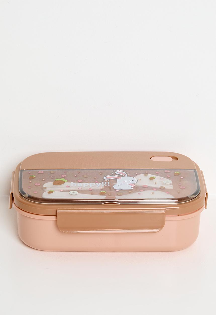 Pop Candy - Rectangular lunchbox - peach pink