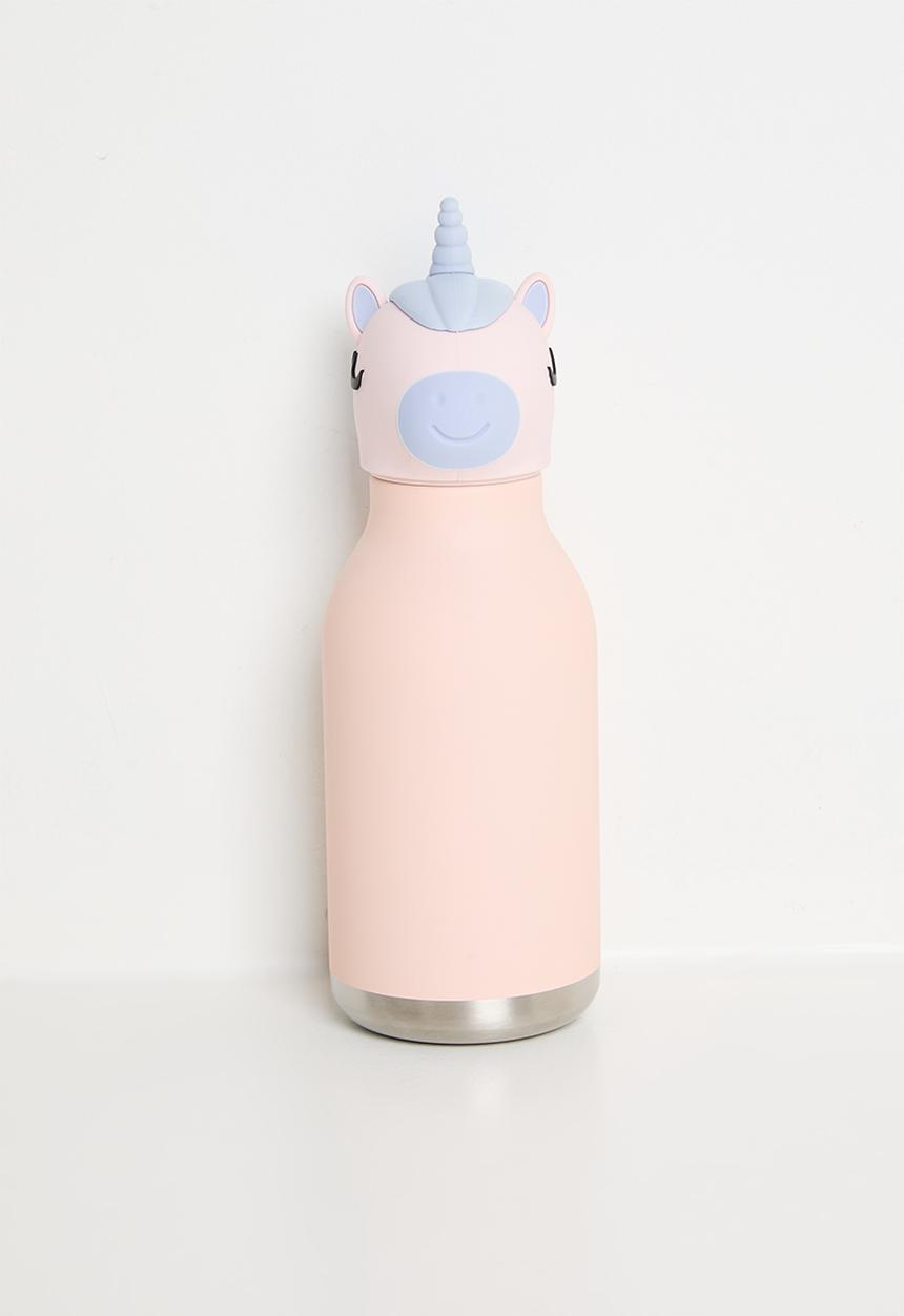 Pop Candy - Unicorn lid water bottle - pink