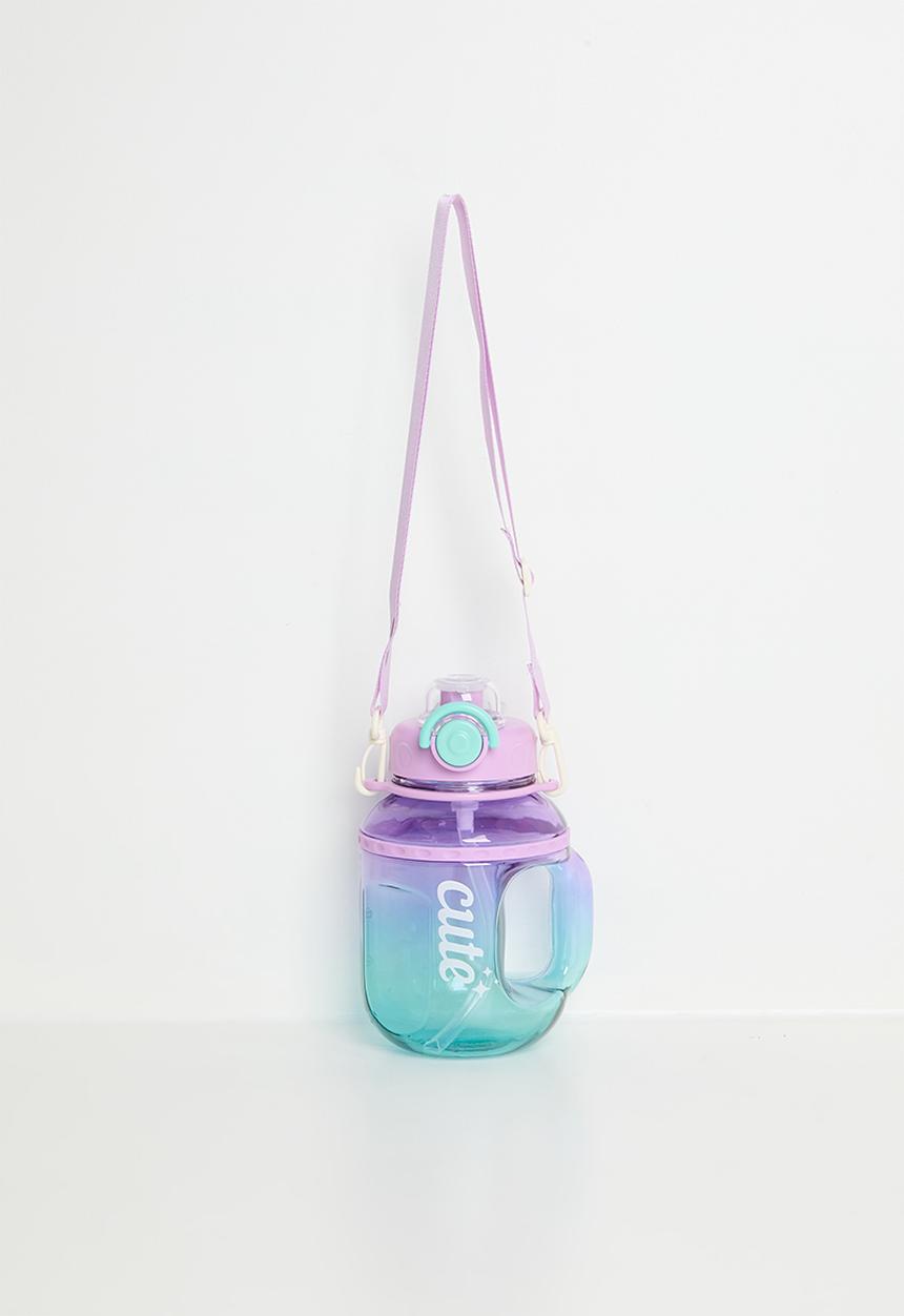 Pop Candy - Water bottle with strap - purple/blue