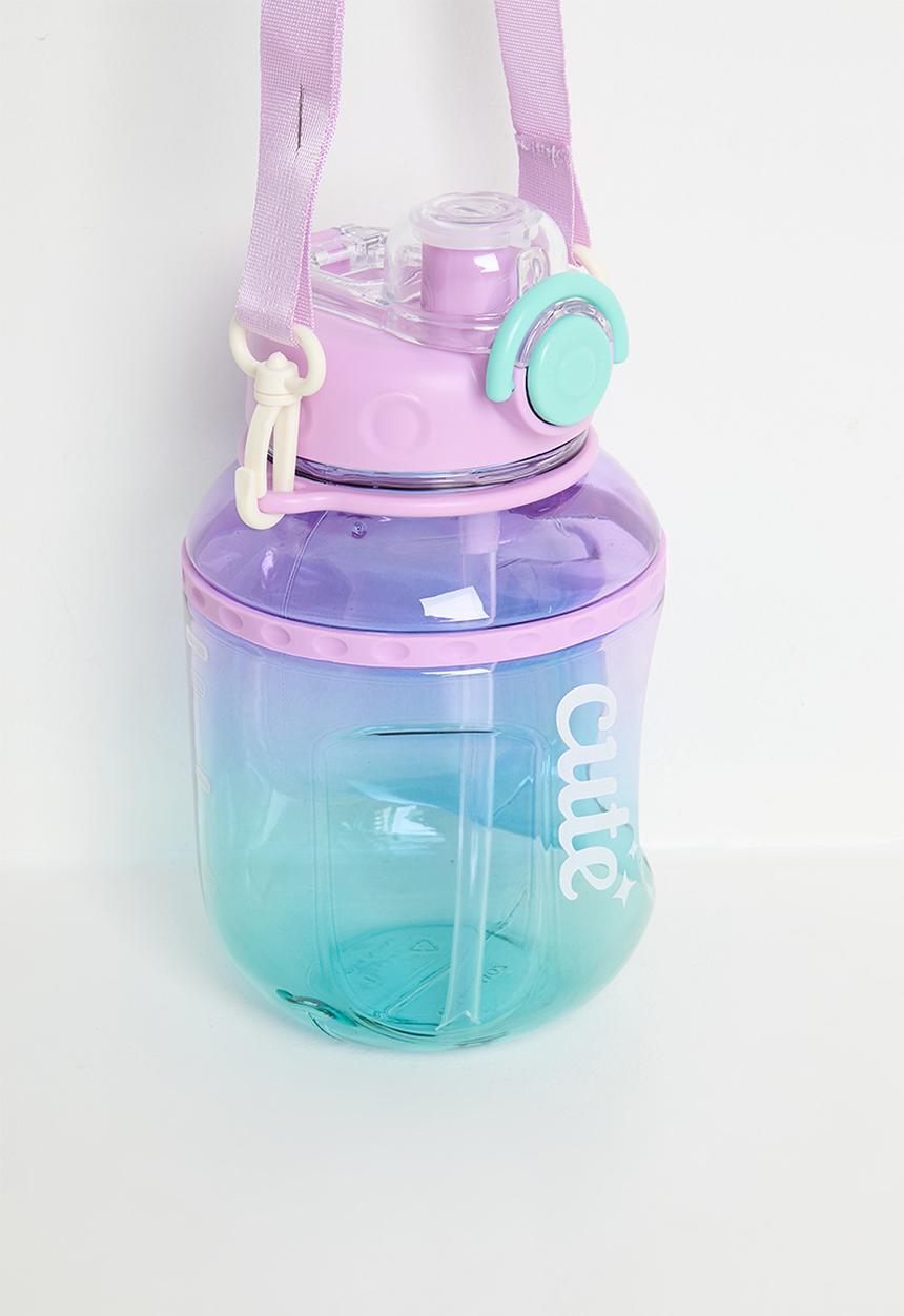 Pop Candy - Water bottle with strap - purple/blue
