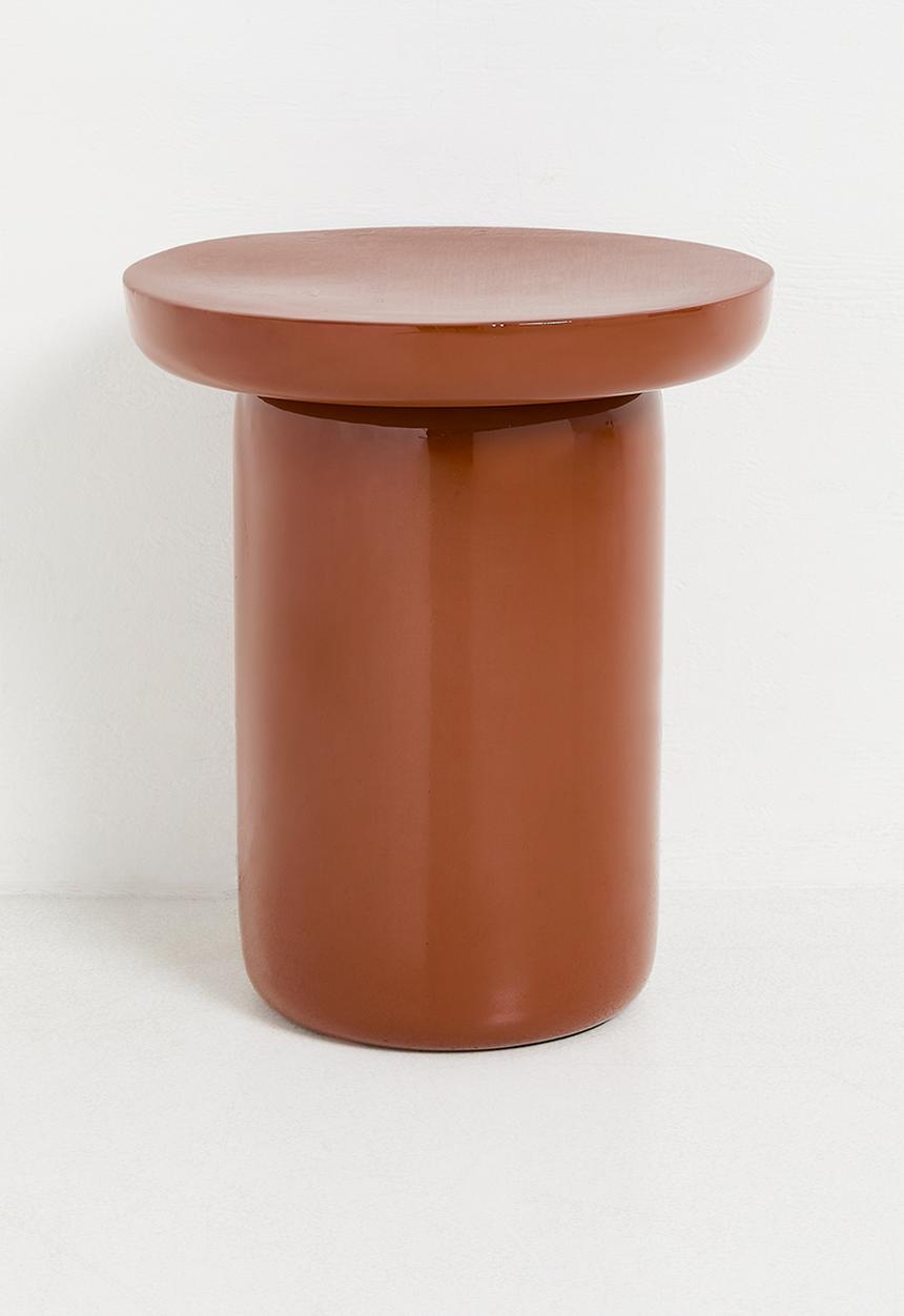 Sixth Floor - Poppy side table - rust