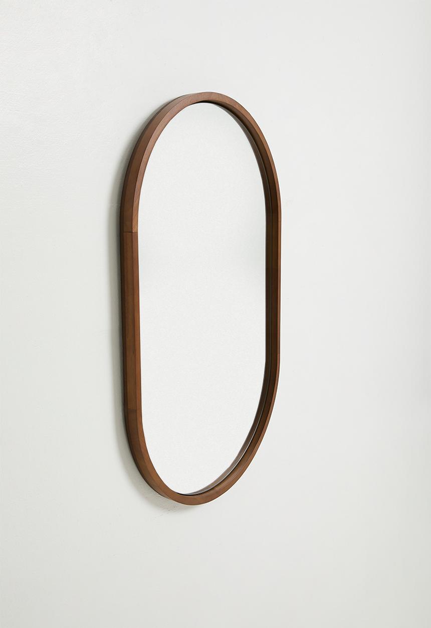 Sixth Floor - Wooden Pill Mirror
