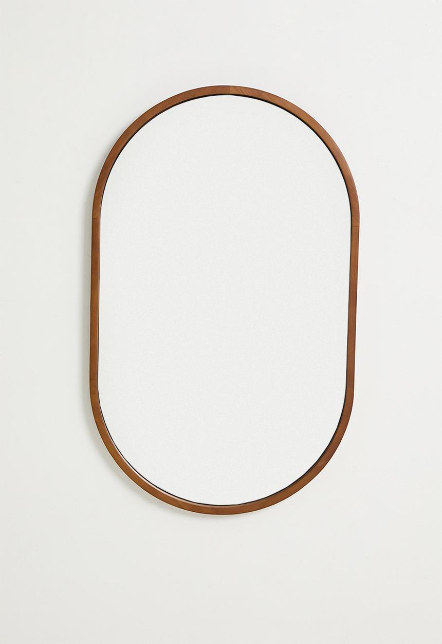 Sixth Floor - Wooden Pill Mirror