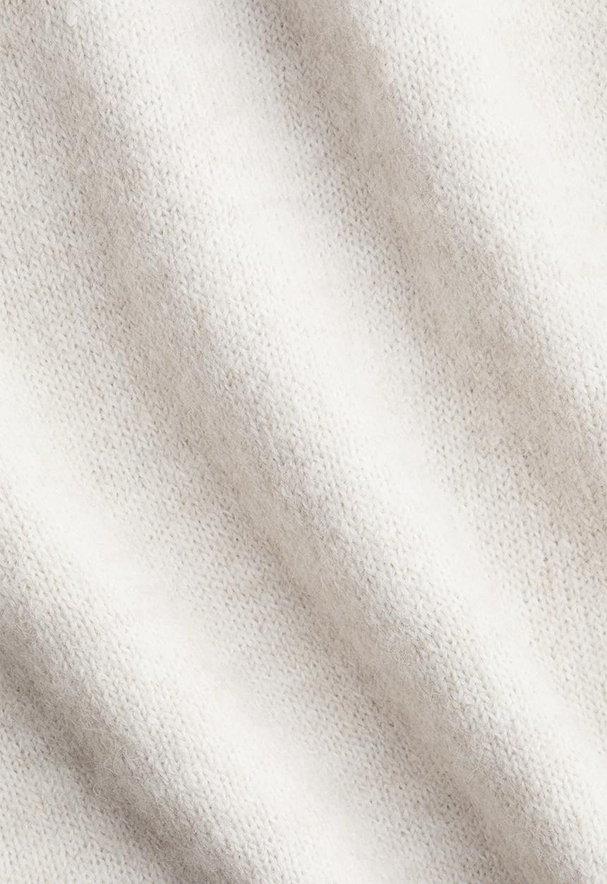 H&M - Knitted jumper - light beige marl