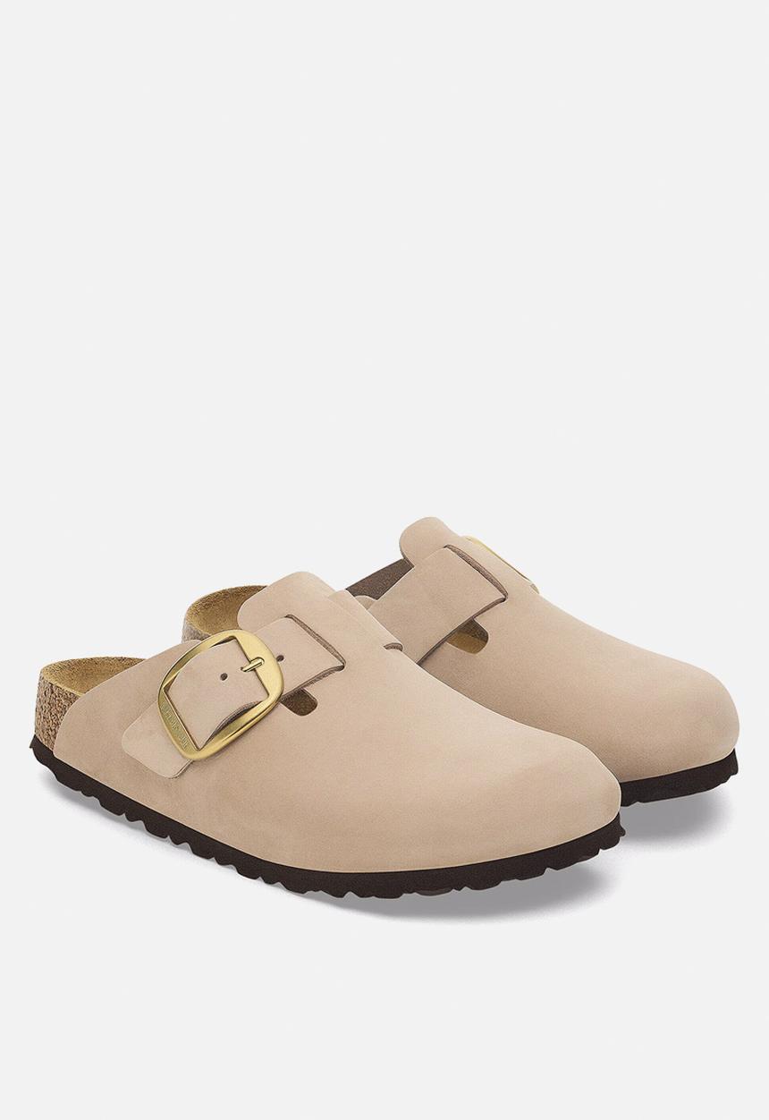 Birkenstock - Boston Big Buckle regular  leather - sandcastle
