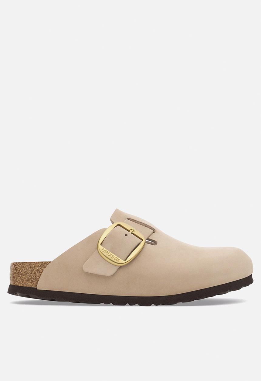 Birkenstock - Boston Big Buckle regular  leather - sandcastle