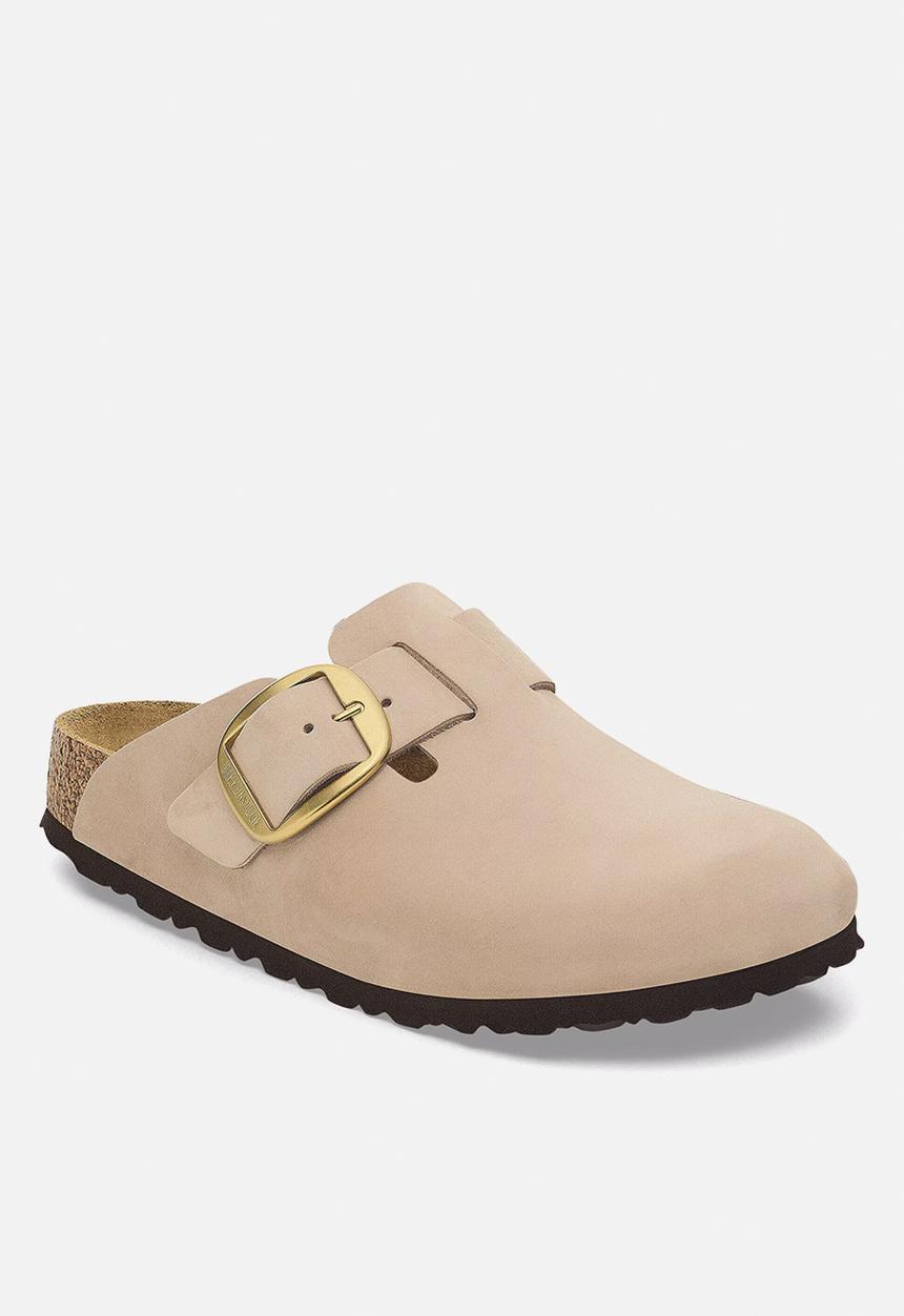 Birkenstock - Boston Big Buckle regular  leather - sandcastle