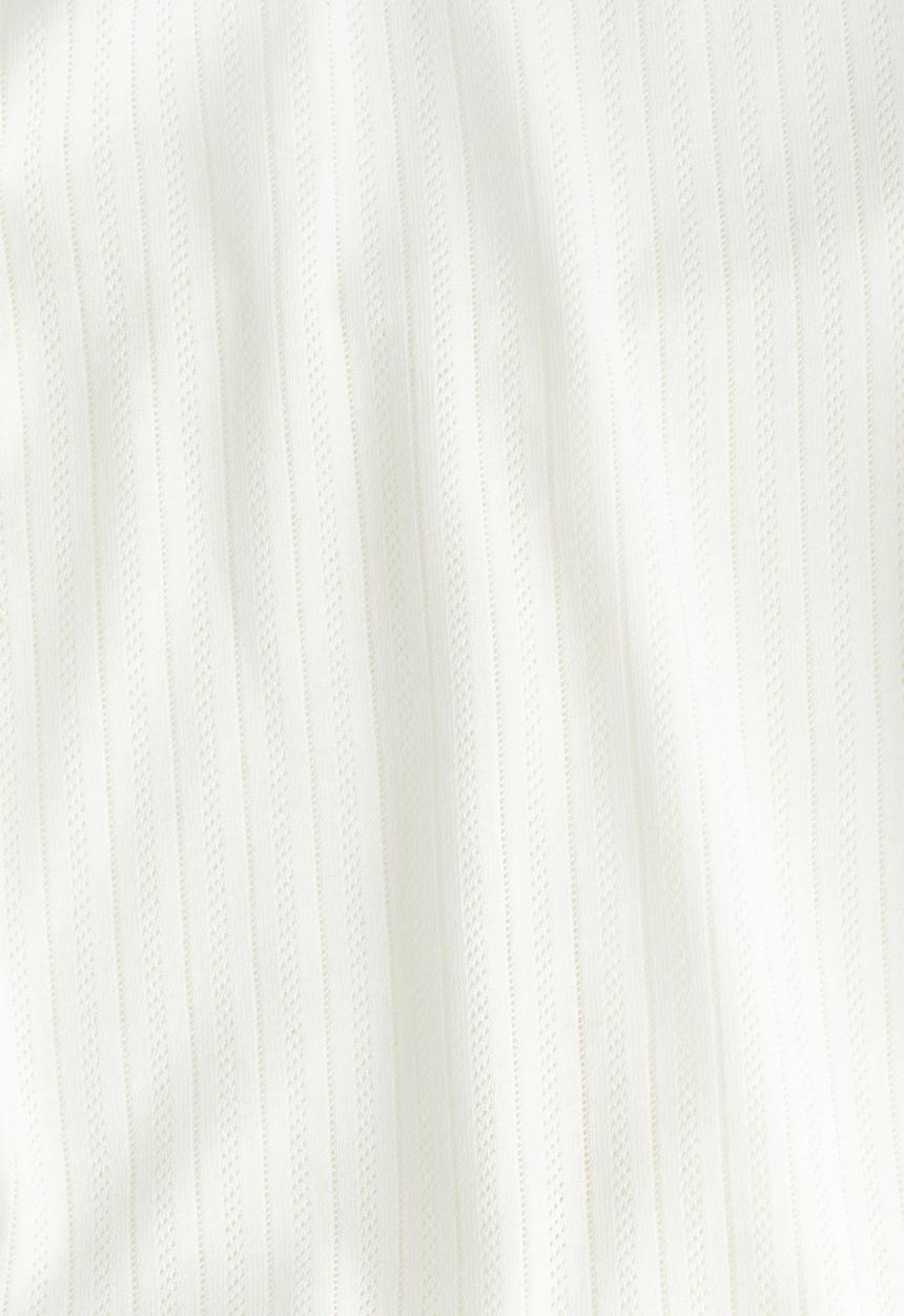 H&M - Cotton pointelle pyjamas - white