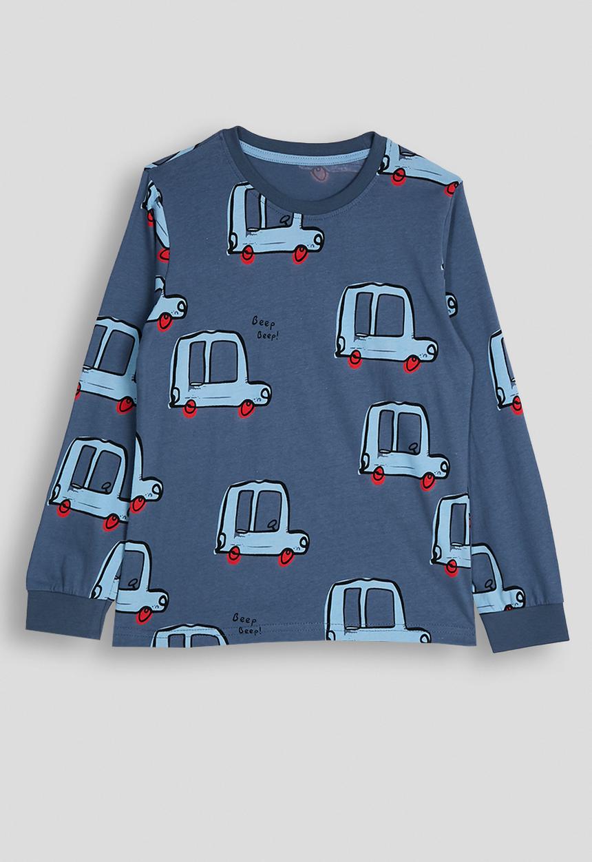 Pop Candy - Pj set - bahama blue/car aop