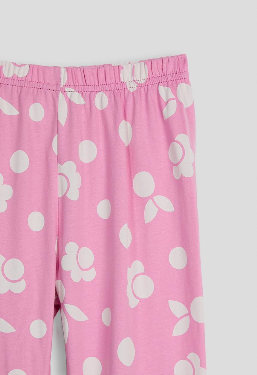 Pop Candy - Mushroom placement & aop pj set - pink