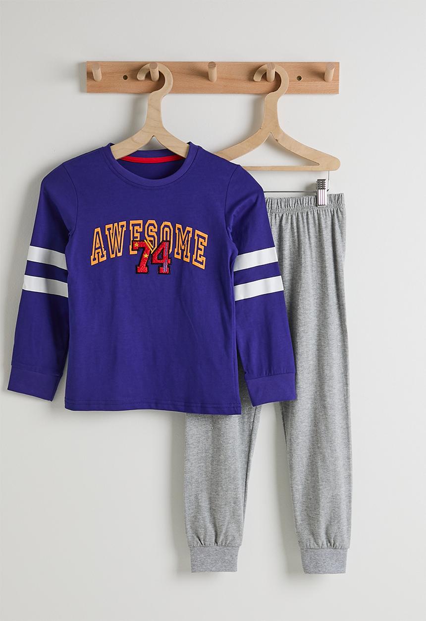 Pop Candy - Pj set - navy/grey