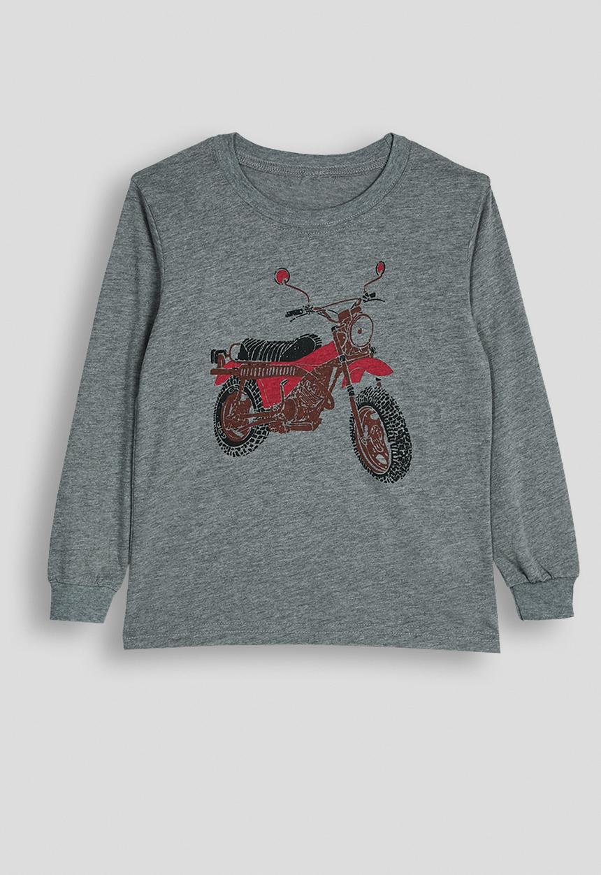 Pop Candy - Pj set - grey/bike aop