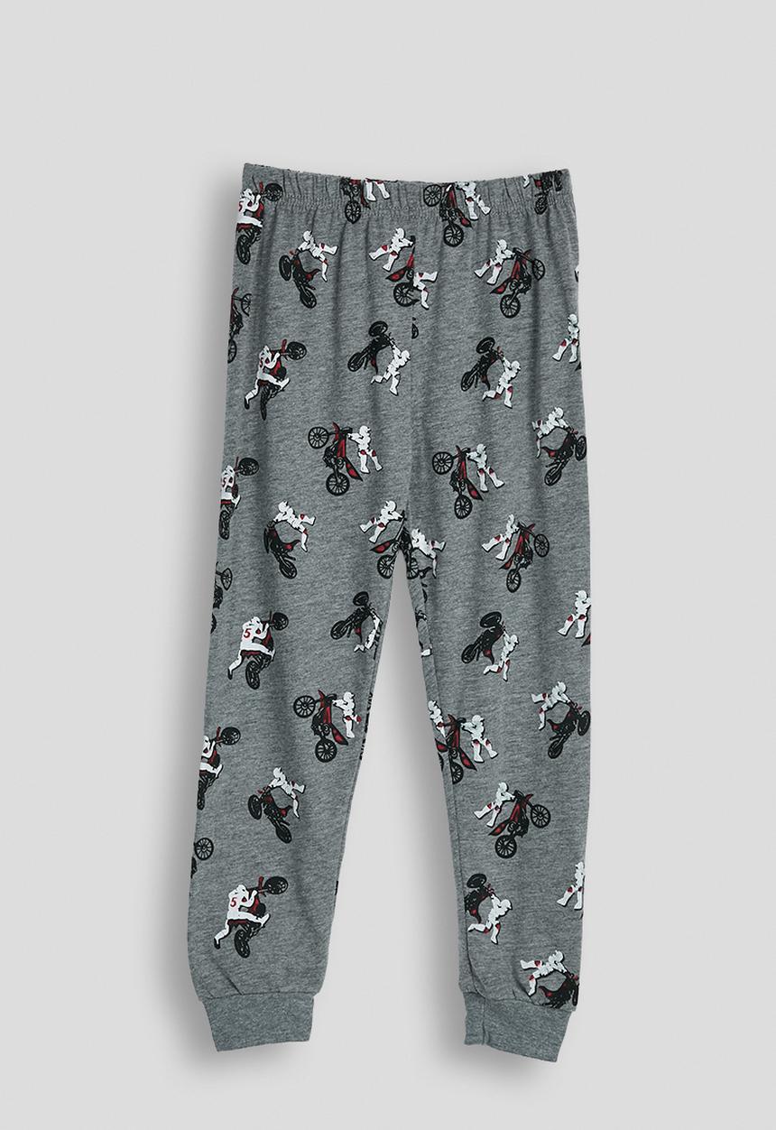Pop Candy - Pj set - grey/bike aop