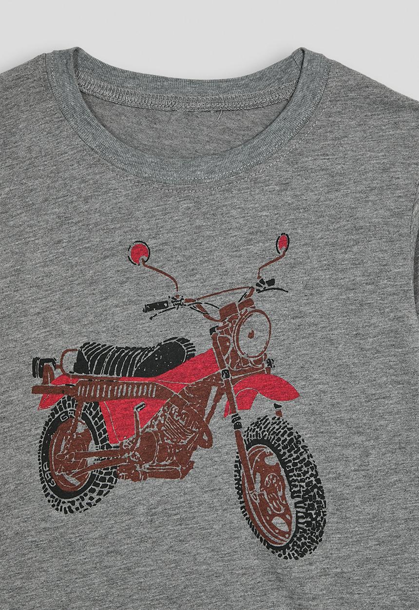Pop Candy - Pj set - grey/bike aop
