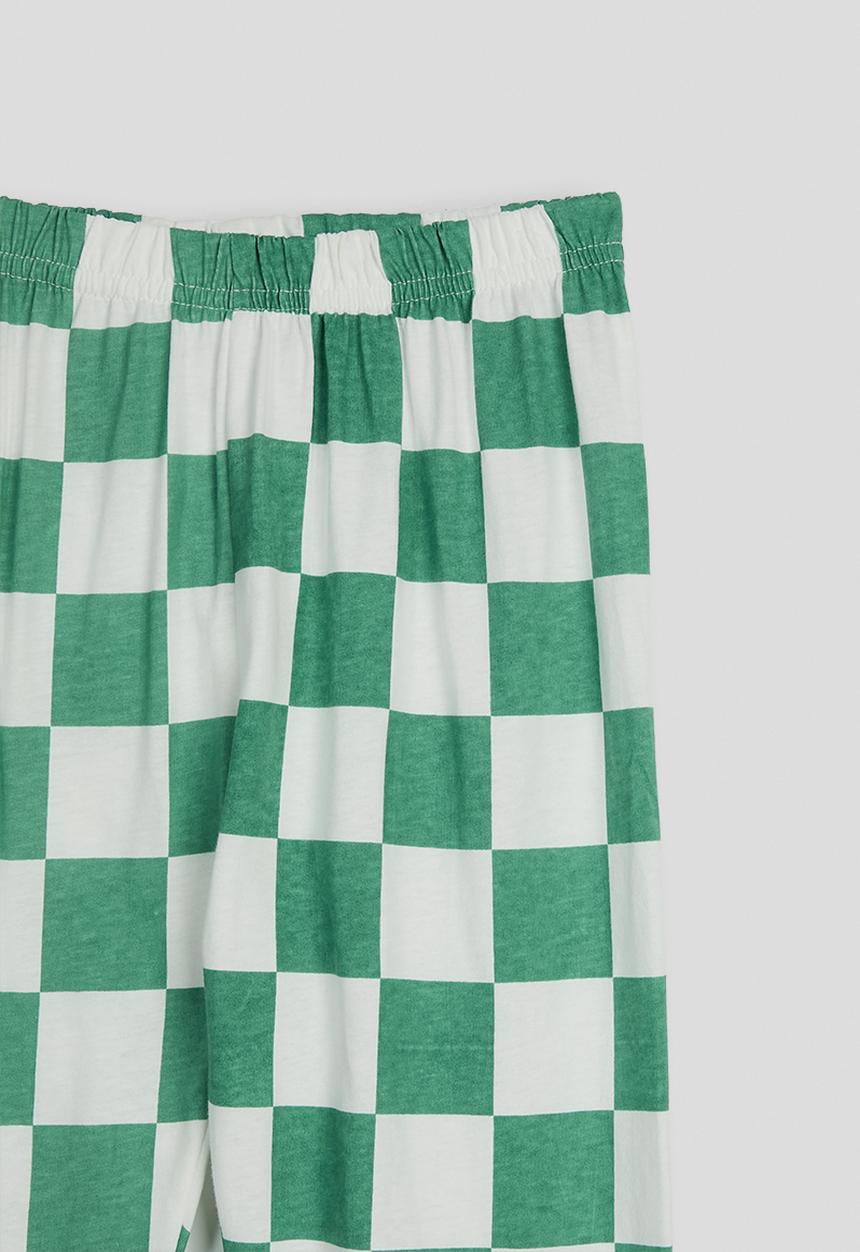 Pop Candy - Pj set - green/checkerboard
