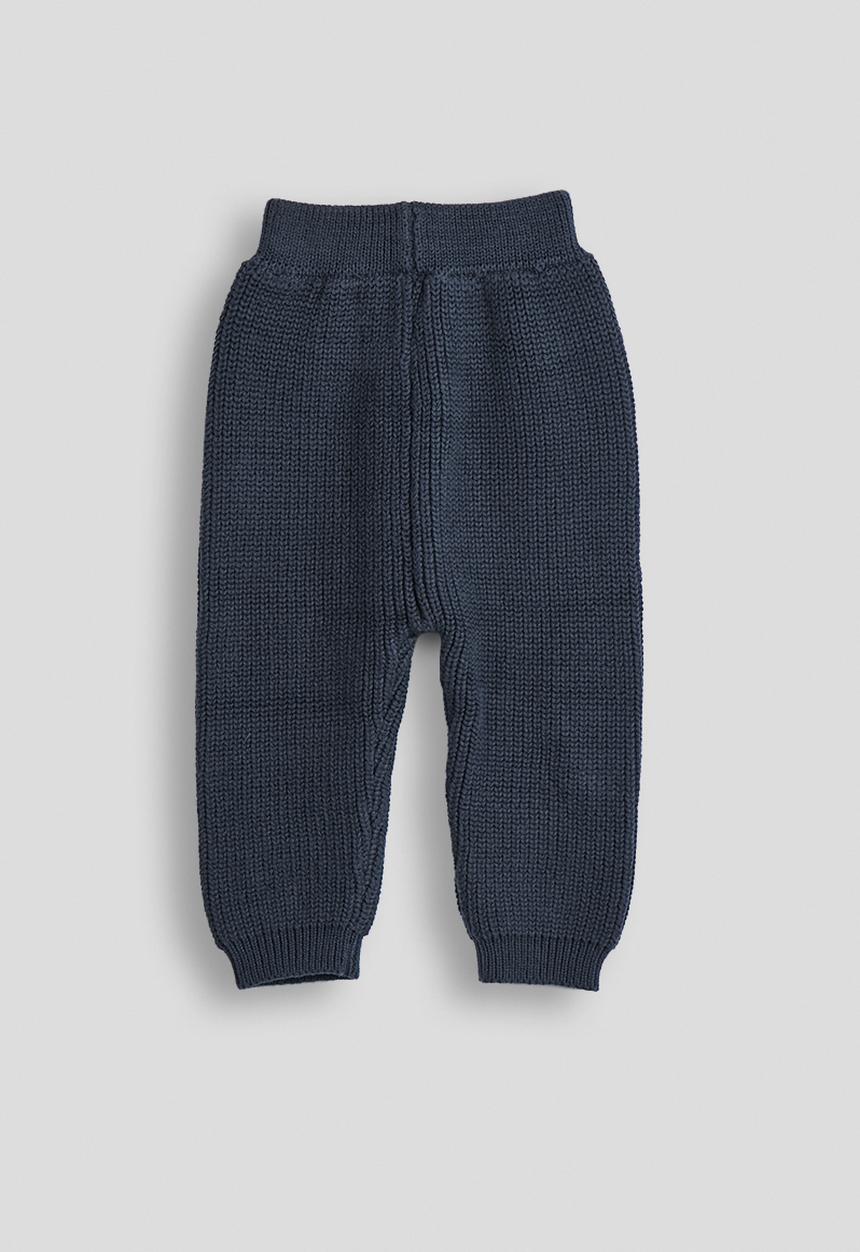Pop Candy - Ribbed knit cardigan & joggers - navy