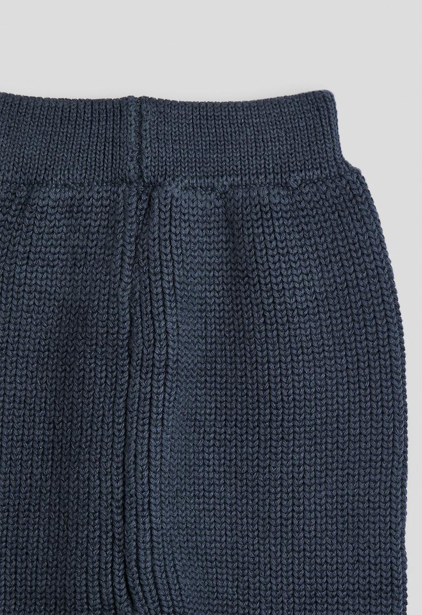 Pop Candy - Ribbed knit cardigan & joggers - navy