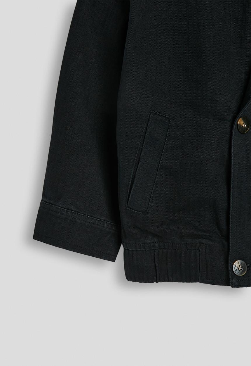 Pop Candy - Collared bomber jacket - black