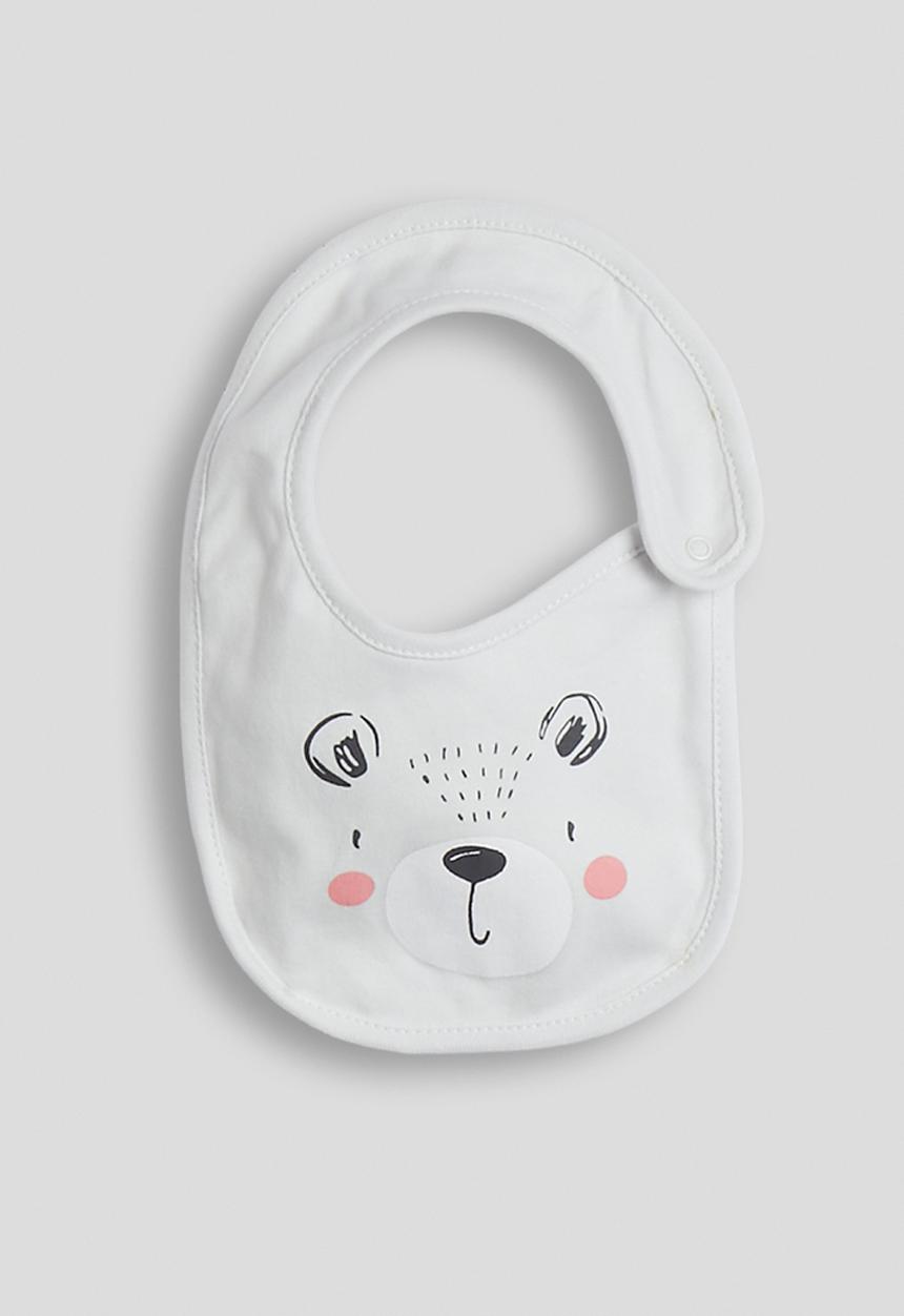 Pop Candy - Onesie and bib - off white/woodland animals