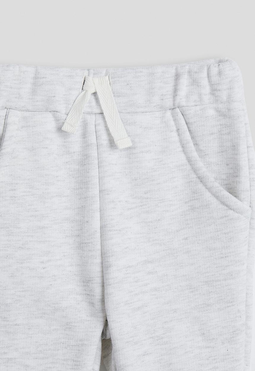 Pop Candy - Hooded vest with joggers - light grey