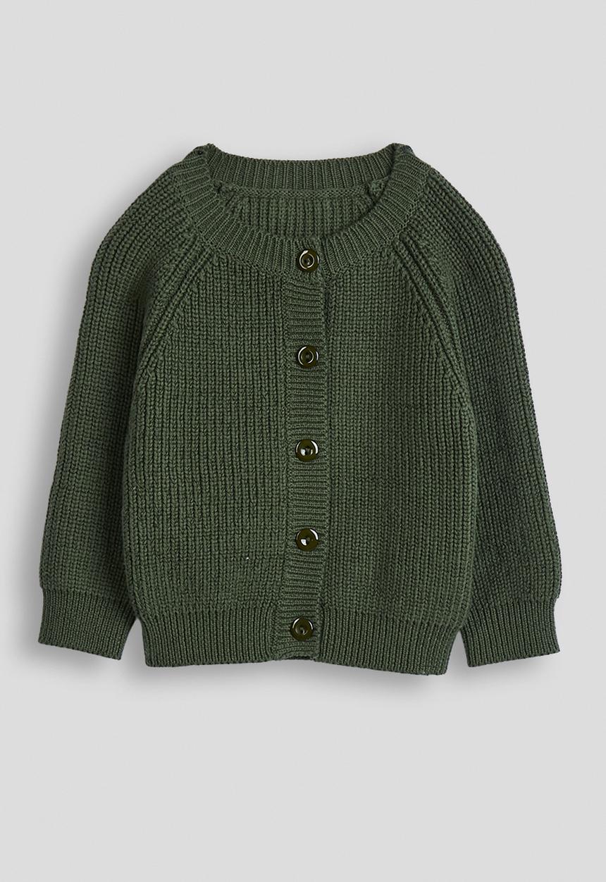 Pop Candy - Knit cardigan & joggers - fern green