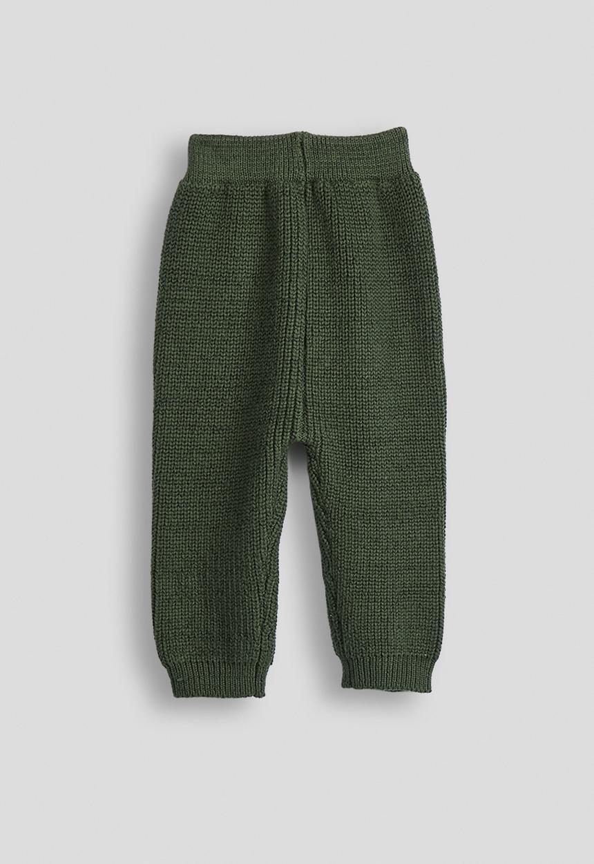 Pop Candy - Knit cardigan & joggers - fern green
