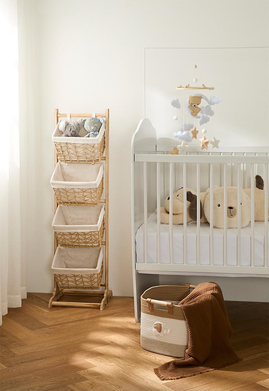 Pop Candy - 4-Tier storage basket - natural