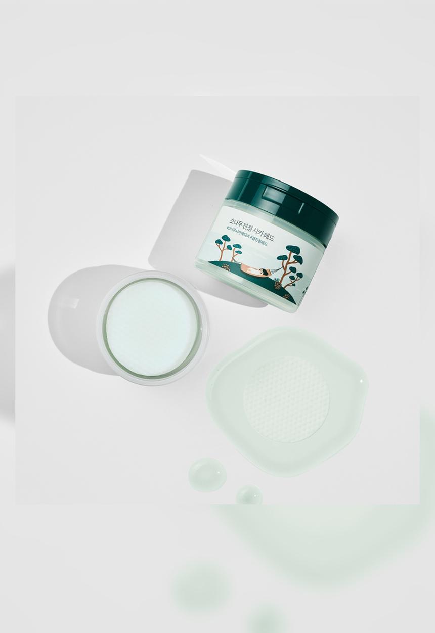 Round Lab - Pine Calming Cica Pad - 50Pcs