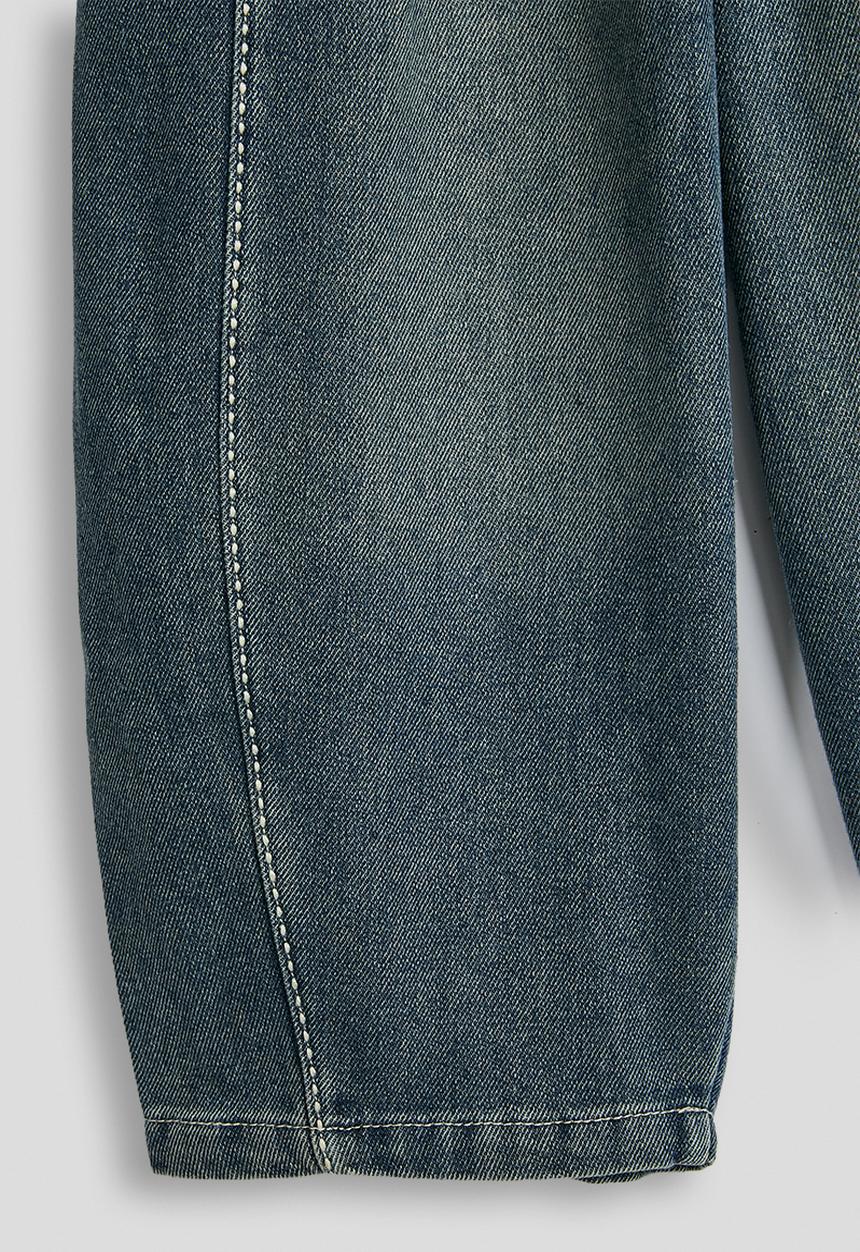 Pop Candy - Panelled wide leg jeans - blue
