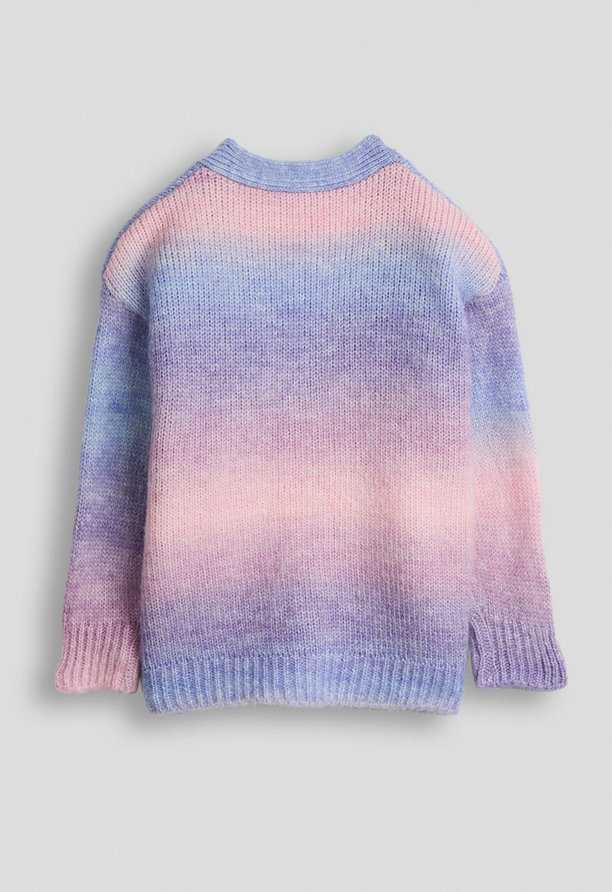 Pop Candy - Knit v-neck cardigan - pastel gradient