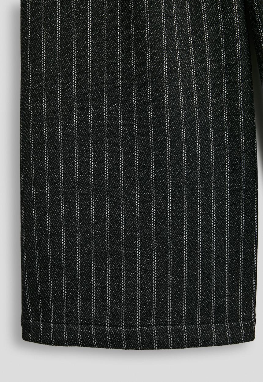 Pop Candy - Wide leg pants - black/stripes