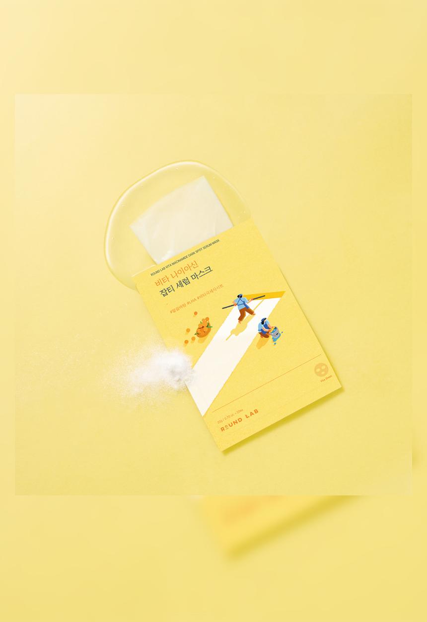 Round Lab - Vita Niacinamide Dark Spot Serum Mask - 20ml