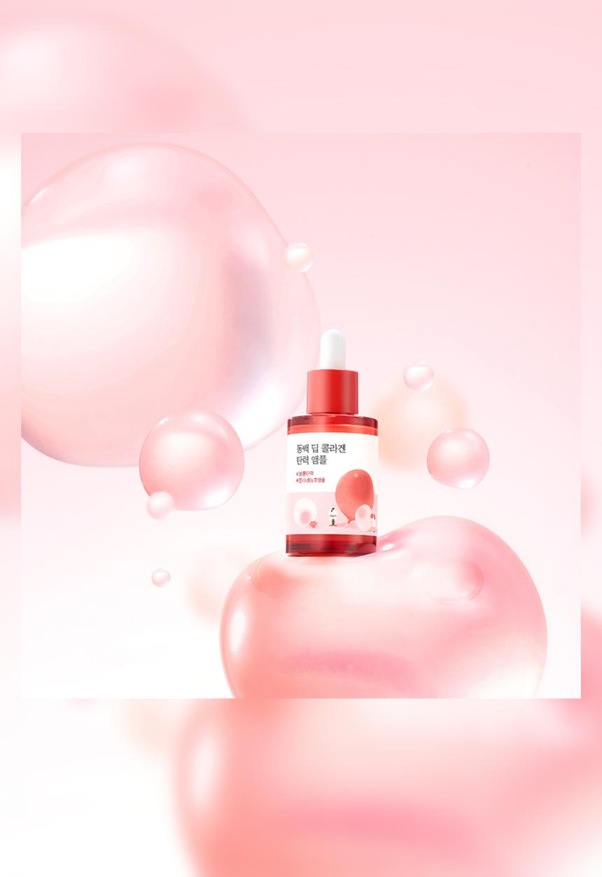 Round Lab - Camellia Deep Collagen Firming Ampoule - 30ml