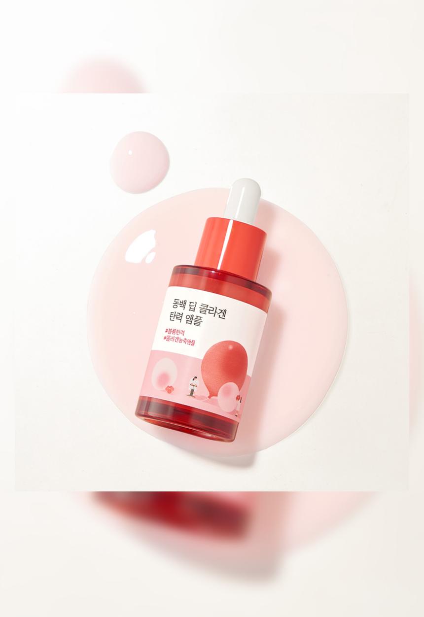 Round Lab - Camellia Deep Collagen Firming Ampoule - 30ml