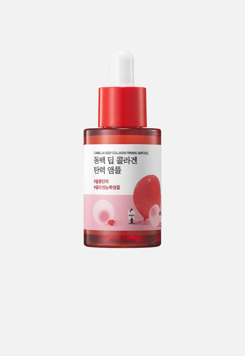 Round Lab - Camellia Deep Collagen Firming Ampoule - 30ml