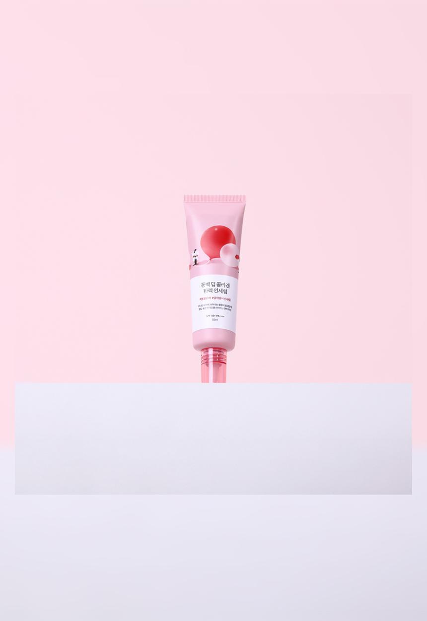 Round Lab - Camellia Deep Collagen Firming Sun Serum - 50ml